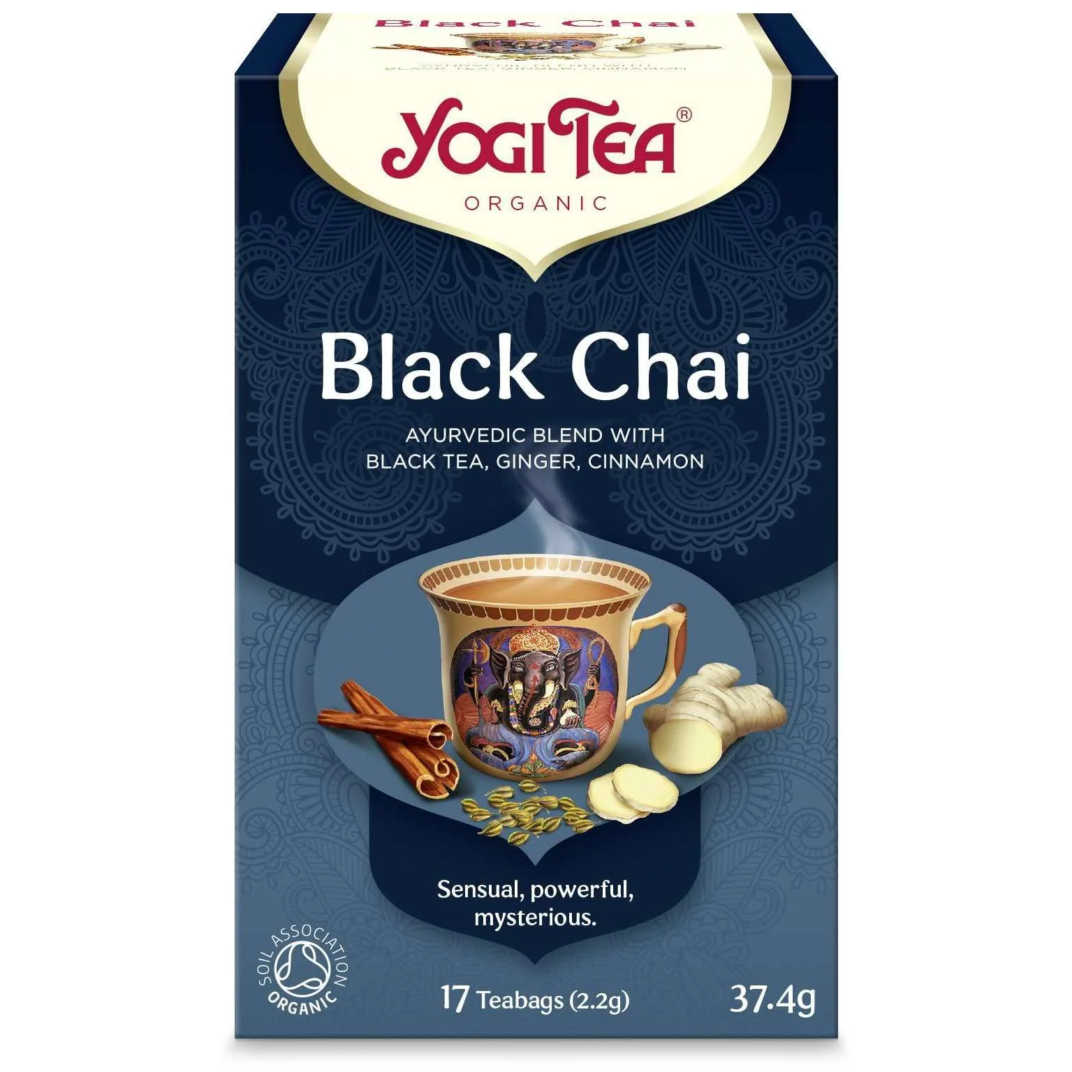 YogiTea Luomu Black Chai tee