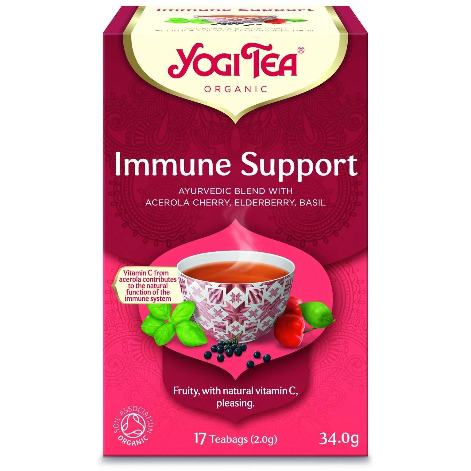YogiTea Luomu Immune Support tee