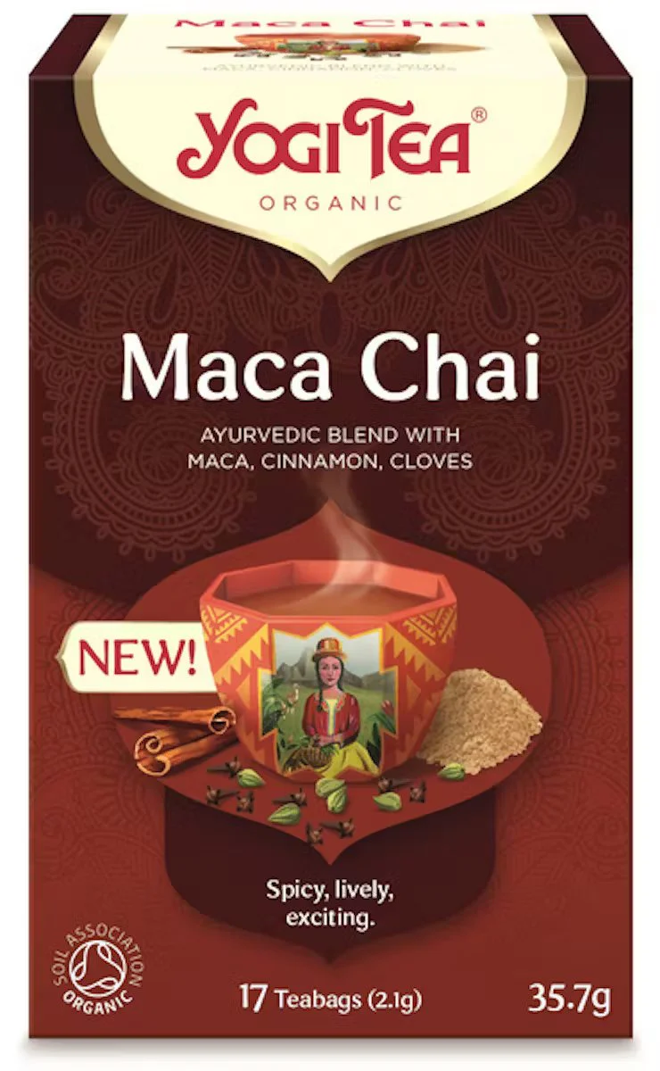 YogiTea Luomu Maca Chai Tee